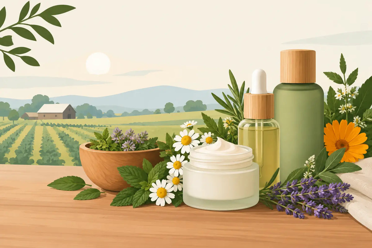 Why Farm Grown Herbal Skincare Feels Different