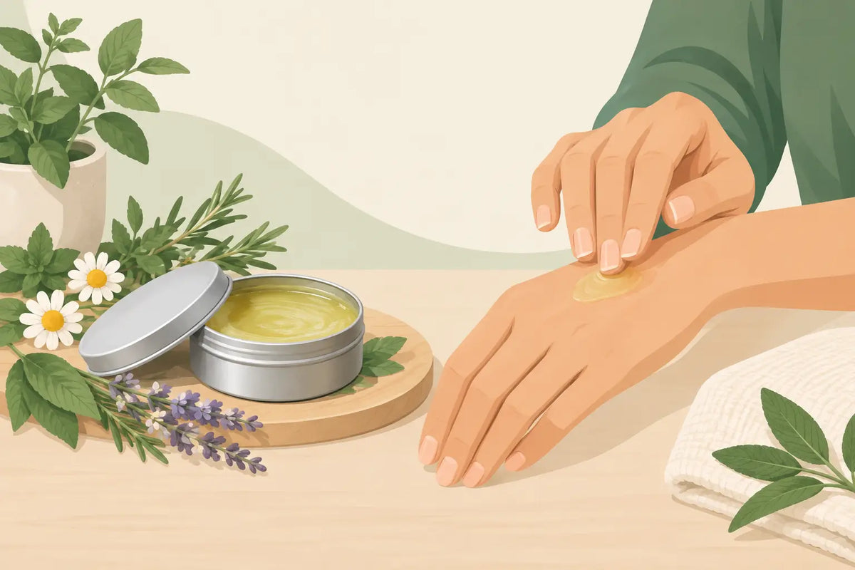 How to Apply Herbal Salve for Everyday Care