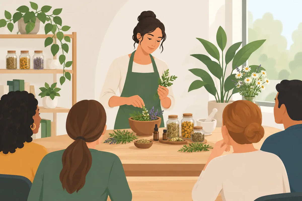 Herbal Wellness Workshops for Everyday Care