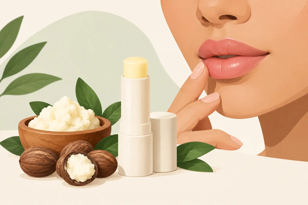 Shea Butter Lip Balm Benefits for Dry Lips