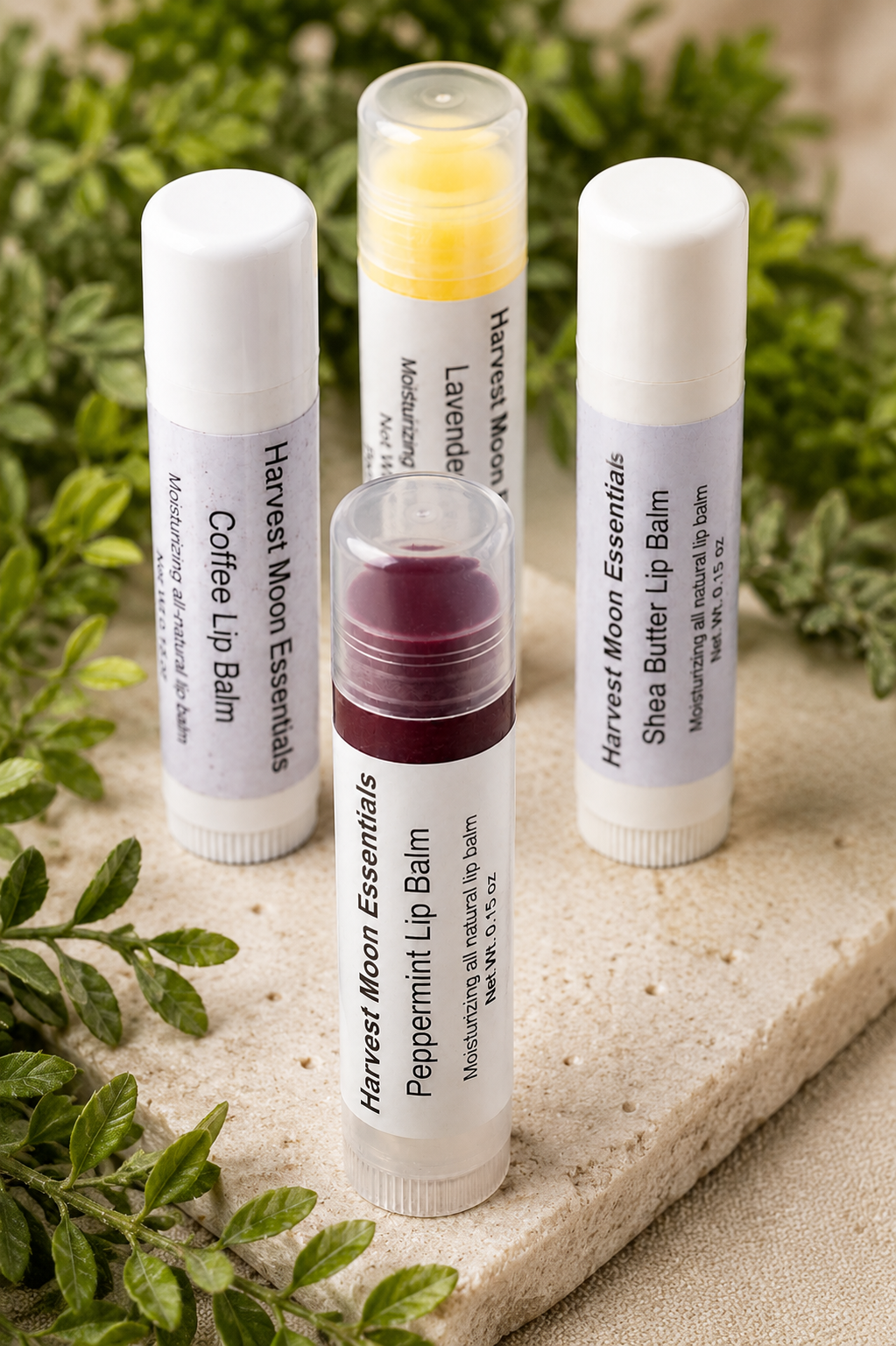 All Natural Lip Balms