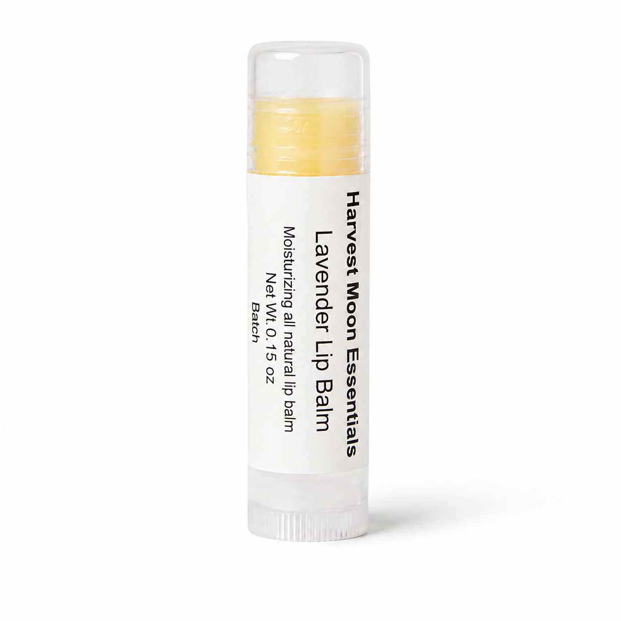 Un-Tinted Lavender All Natural Lip Balm