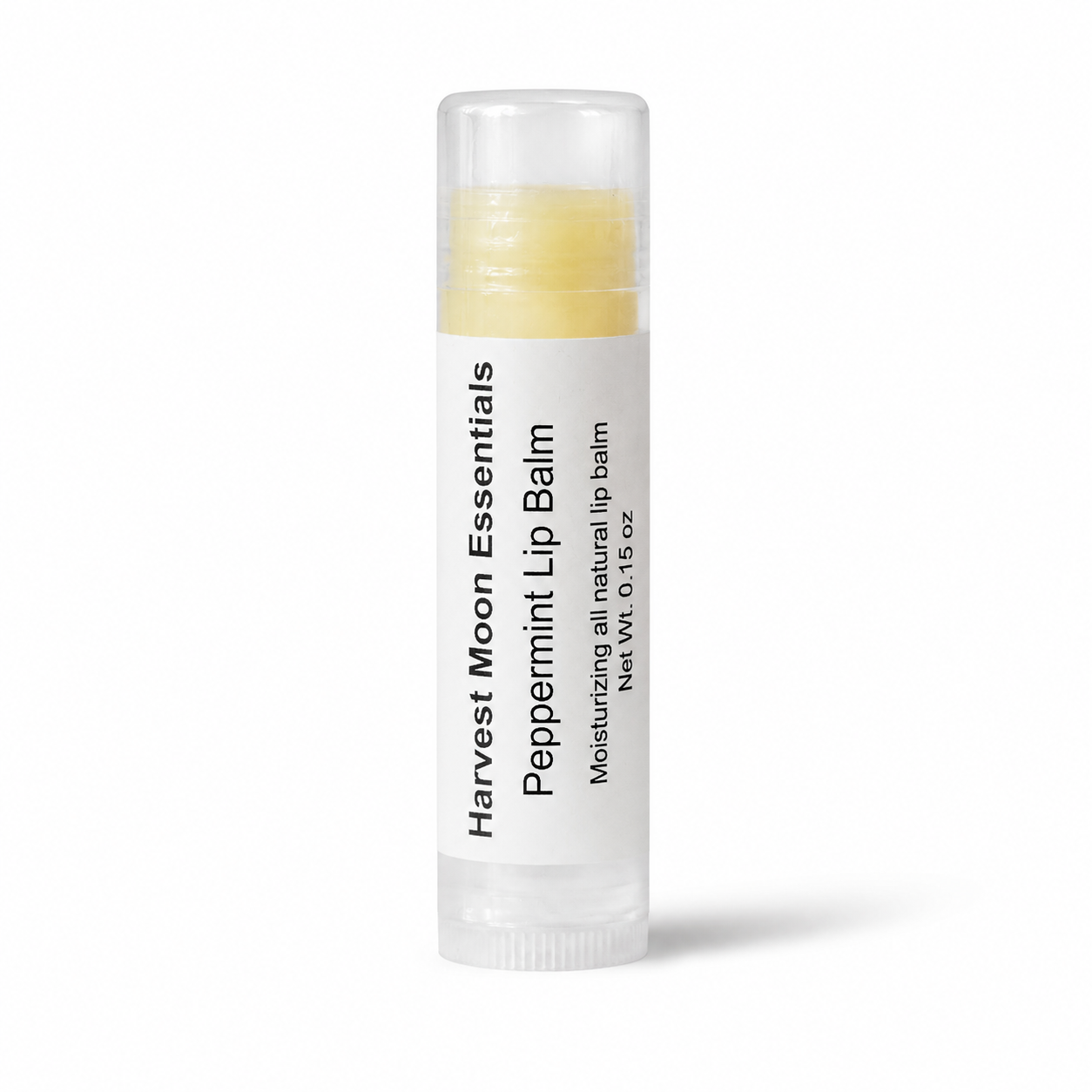 Un-Tinted Peppermint All Natural Lip Balm