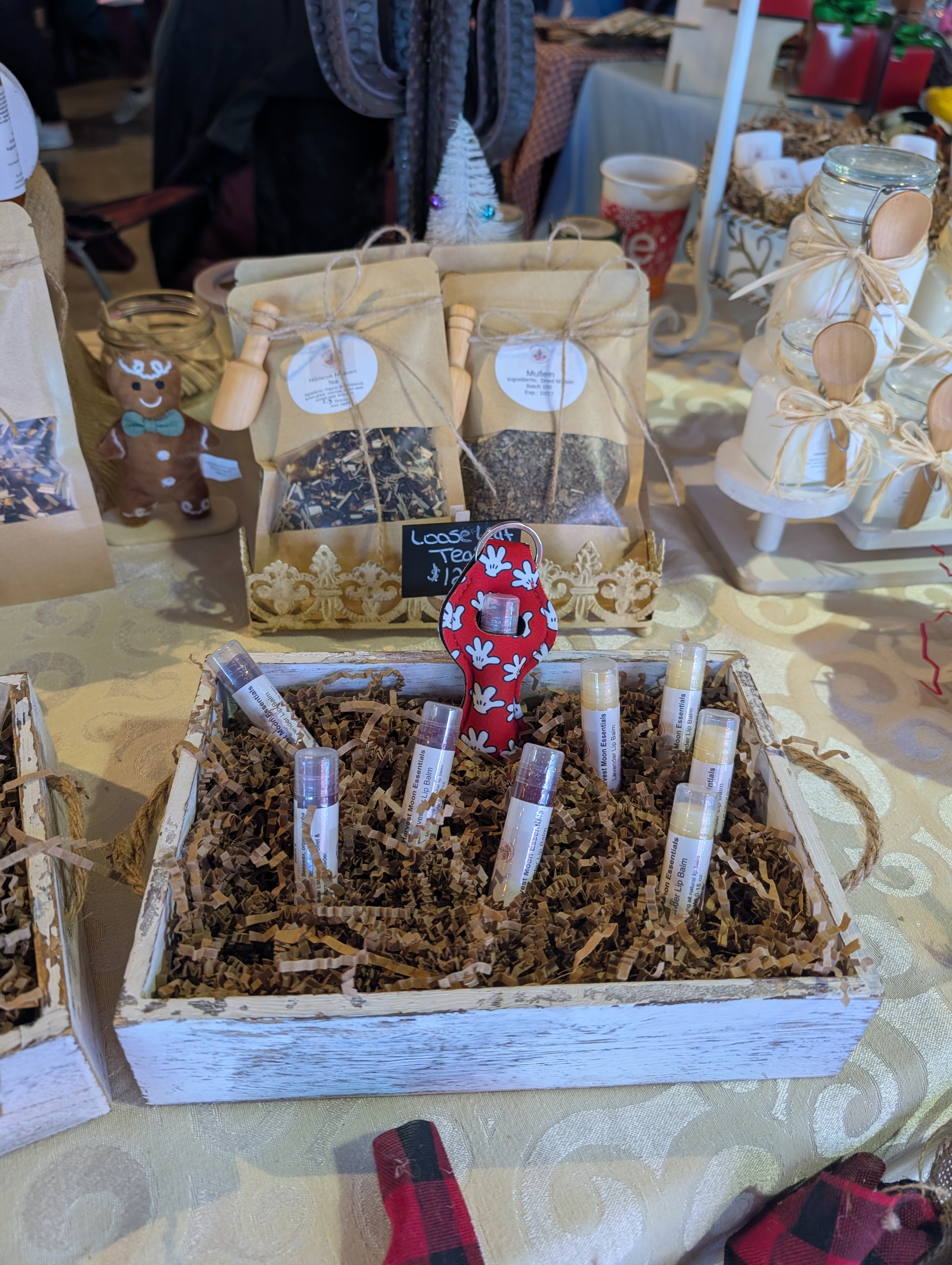 Lavender tinted all natural lip balm